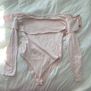 Forever 21 off the shoulder body suit